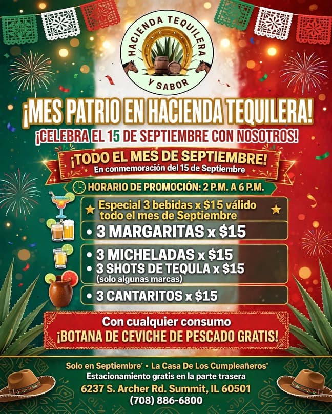 ¡MES PATRIO EN HACIENDA